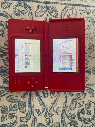 Nintendo DS Lite Roja + Juegos + Estuche