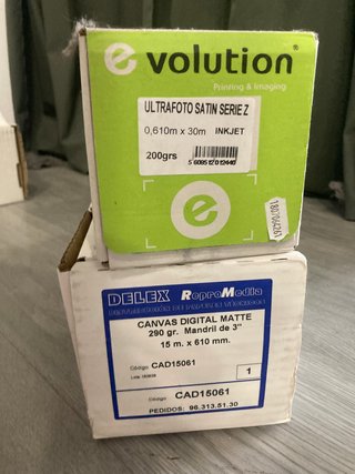 Plotter HP DesignJet Z9+, + 1 rollo canva y foto