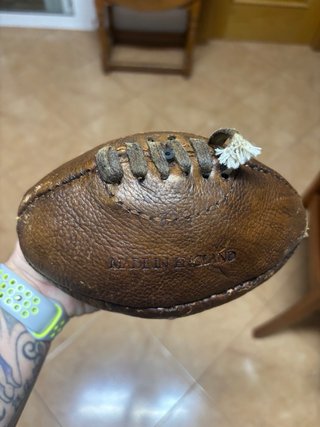 Balón Rugby Vintage Años 40/50