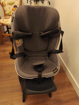 Silla coche BeSafe giratoria gris