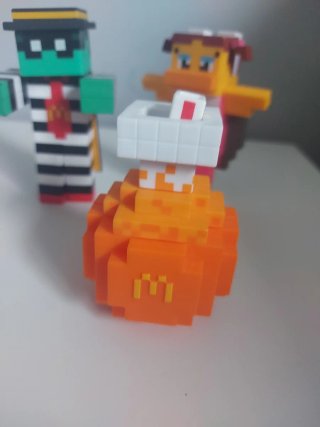 Set Figuras Minecraft McDonald's