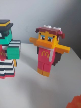 Set Figuras Minecraft McDonald's