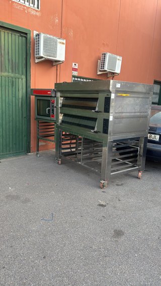 Horno de pizza industrial 2 plantas