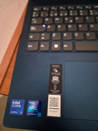 Portátil Lenovo Azul/Negro