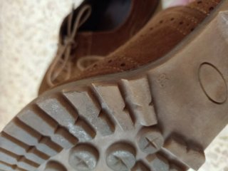 Mocasines ante marrón mujer