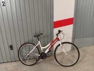 Bicicleta TOPBIKE 50 blanca y roja