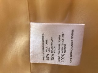 Chaqueta vintage EPISODE Y2K con puños de pelo nat