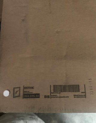 Puerta de vidrio IKEA OSTVIK blanca 60x64 cm
