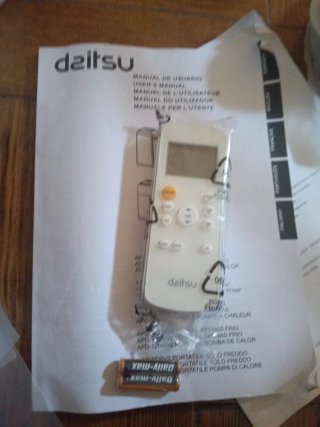 Aire Acondicionado Portátil Daitsu Blanco