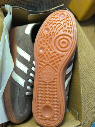 Adidas Hombre Zapatillas Beige/Marrón