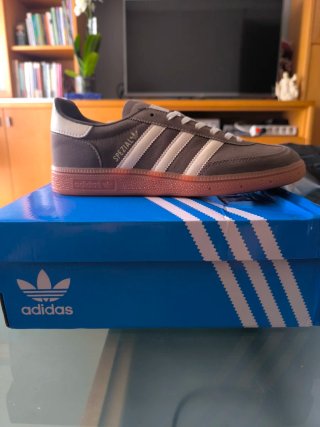 Adidas Hombre Zapatillas Beige/Marrón