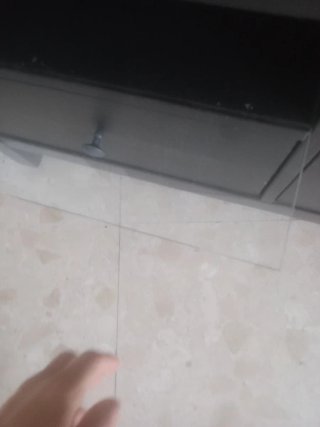 Mueble TV MONDA cristal negro