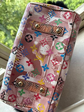 Borsa Louis Vuitton Multicolor e Rosa
