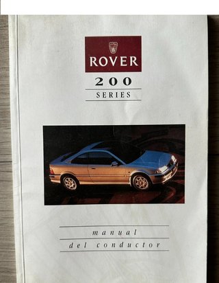 Manual Rover 200 Series