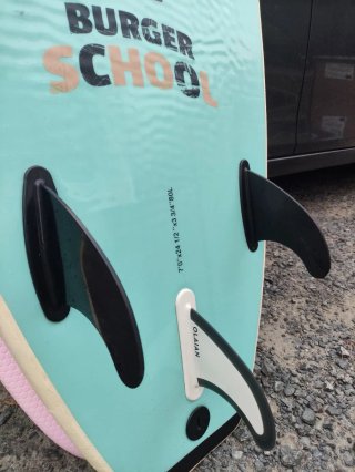 Tabla Surf 7' Zeus + Quilla nueva + Invento