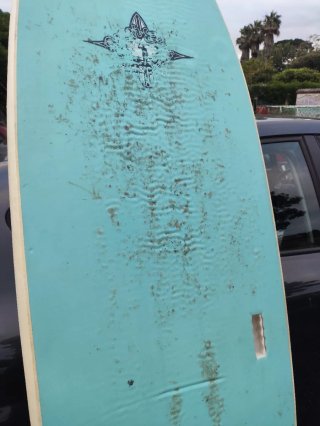 Tabla Surf 7' Zeus + Quilla nueva + Invento