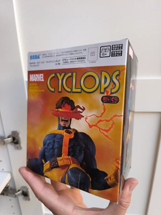 Figura Sega Luminasta Cyclops Marvel
