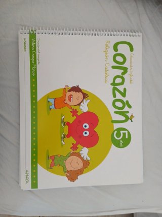 Corazón religión 5 años