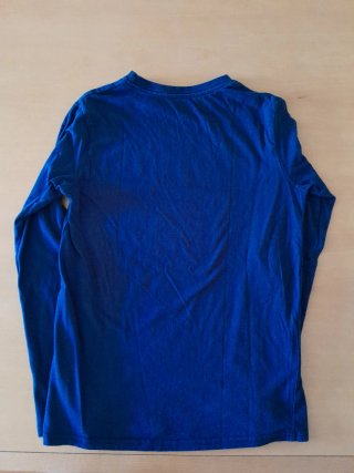 Camiseta manga larga azul niños