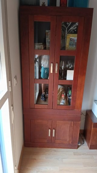3 Muebles de salón de madera