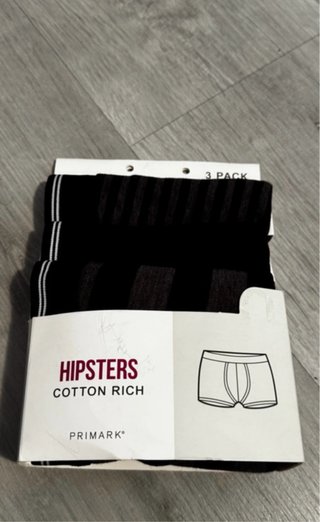 Boxers hipsters pack 3 unidades