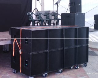8 Cajas Martín Audio con subs Beyma 18" 1.400w