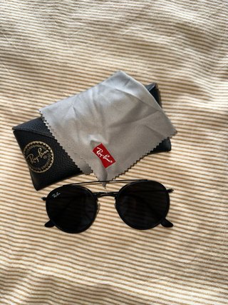 Gafas Ray-Ban Redondas Plata/Negro