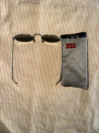 Gafas Ray-Ban Redondas Plata/Negro