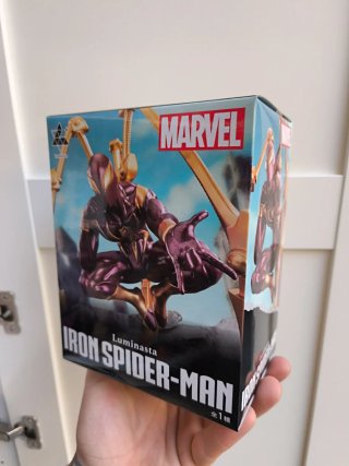 Iron spider-man sega luminasta