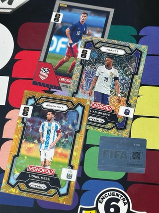 Monopoly Panini Prizm Mundial 2026 Sellado