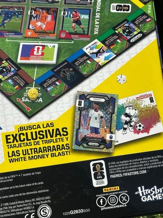 Monopoly Panini Prizm Mundial 2026 Sellado
