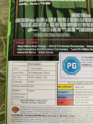 DVD Scooby-Doo:The Movie