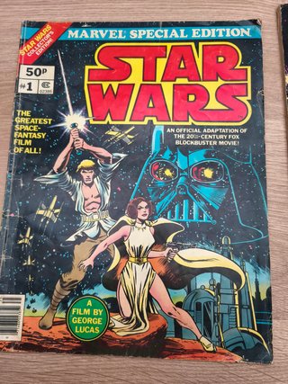 Lote 2 cómics Marvel Special Edition: Star Wars 1