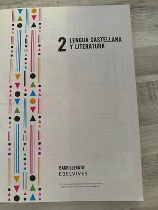 Lengua castellana y literatura 2 Bachillerato