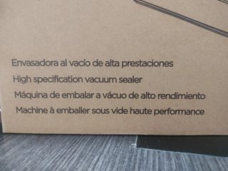Envasadora al vacio Alfa force de alta prestacione