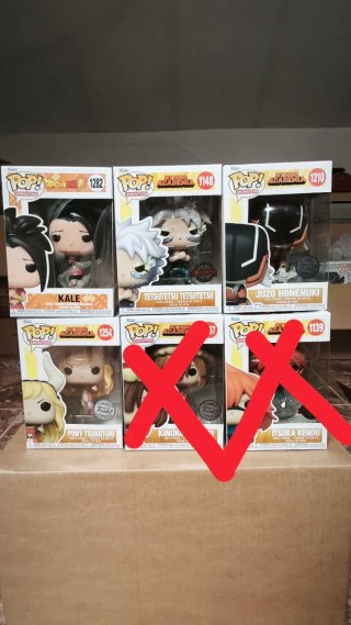 Funko Pop My Hero Academia 6 Figuras