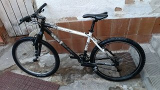 Bicicleta recién reparada