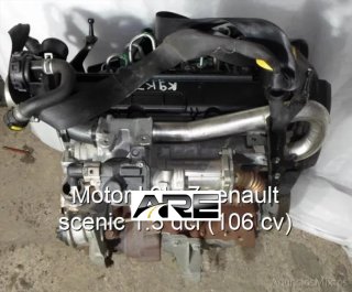 Motor k9kp7 renault scenic 1.5 dci (106 cv r_63867
