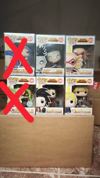 Funko Pop My Hero Academia! (4 figuras)