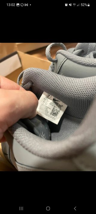 Nike Air Force 1 Lv8 Grises