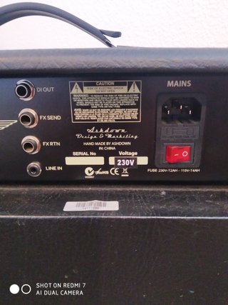 Amplificador de bajo eléctrico Ashdown MAG 220.
