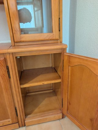 Mueble de salón clásico modular (Madera)