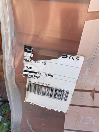 Palet Teja Mixta TB12 Borja