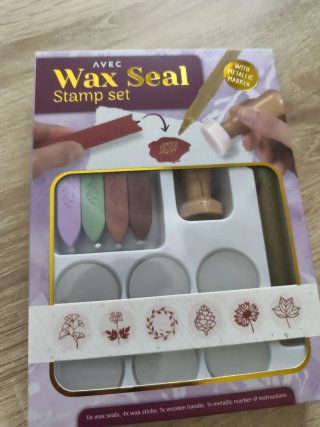 Lacre Set Sello Cera Wax Seal