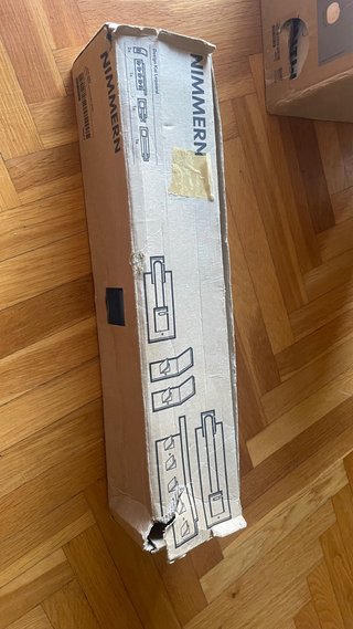 Organizador pared IKEA NIMMERN Azul Nuevo