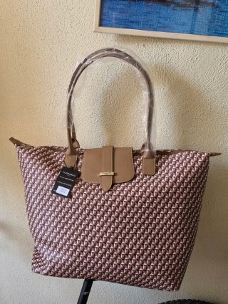 Borsa Flora & Co fantasia geometrica