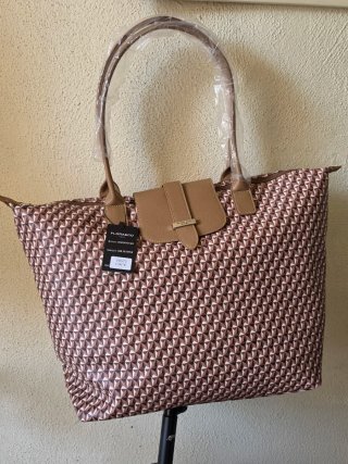 Borsa Flora & Co fantasia geometrica