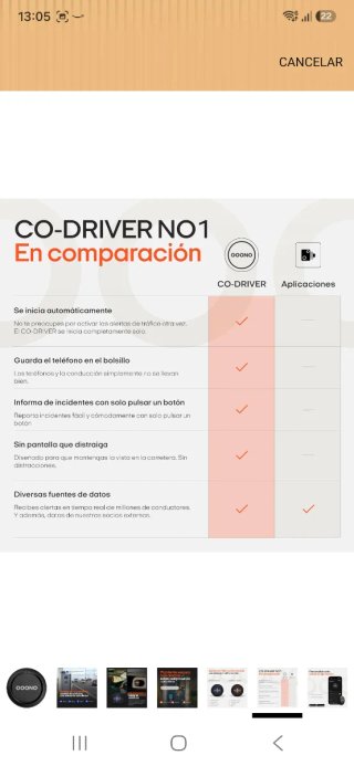 OOONO Detector de Peligro radares nuevo precintado