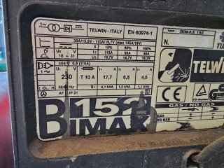 Máquina de soldar hilo TELWIN BIMAX 152