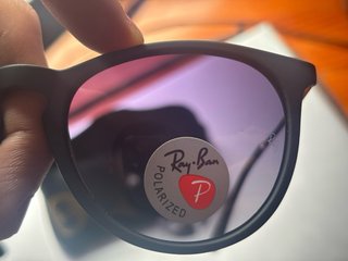 3 Gafas Ray-Ban Erika Negras y Moradas